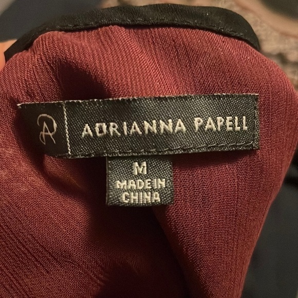 Adrianna Papell Women’s Blouse Size Medium - Picture 3 of 4